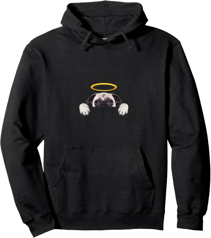 Holy Dog Pug Pullover Hoodie