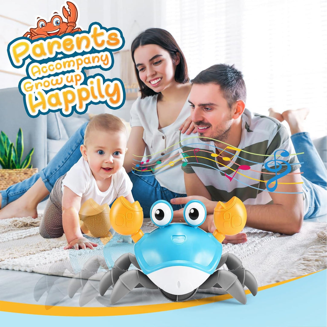 Adeokay Kinderspielzeug ab 1 2 3 Jahr, Krabbe Baby Spielzeug ab 6 7 8 9 10 Monate Tummy Time Toys Cr