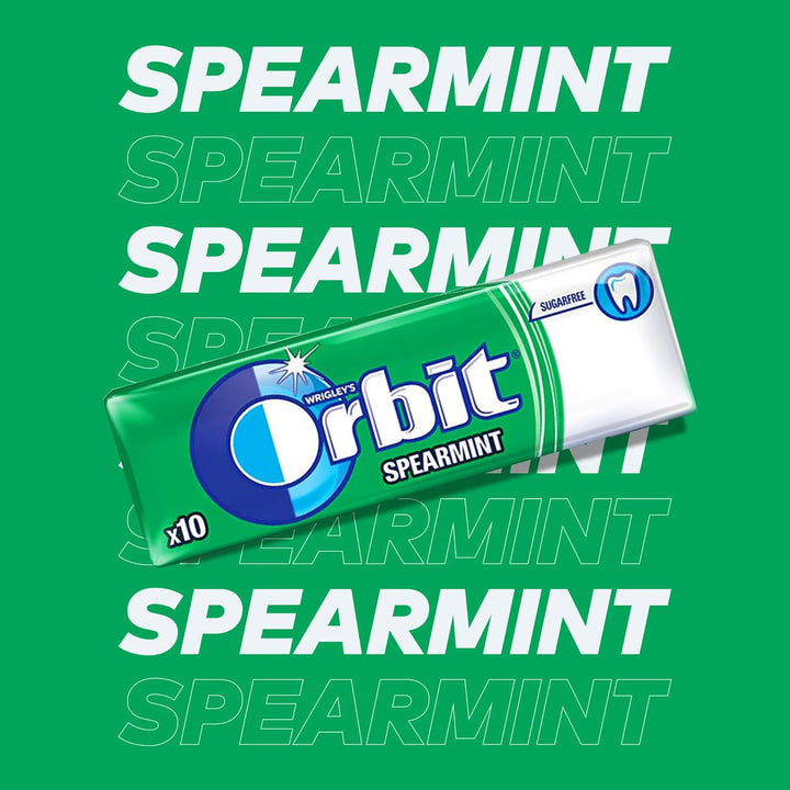 23,99€ inkl. USt (57,12€/kg) Orbit SPEARMINT Kaugummi Zuckerfrei 30 x 10 Dragees von Pere's Candy Bo