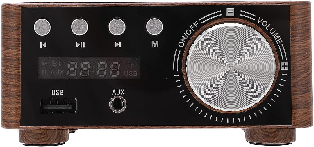 Mini- 5.0-Leistungsverstärker, Verstärker 2 Kanal 50 W und mit USB-Eingang Mini-Verstärker Stereo Hi