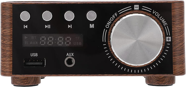 Mini- 5.0-Leistungsverstärker, Verstärker 2 Kanal 50 W und mit USB-Eingang Mini-Verstärker Stereo Hi