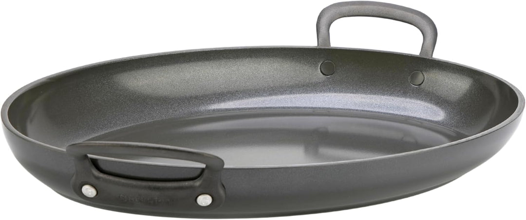 GreenPan Craft Hartanodisierte gesunde keramische Antihaft-Fischpfanne, 40 cm x 25 cm, PFAS-frei, in