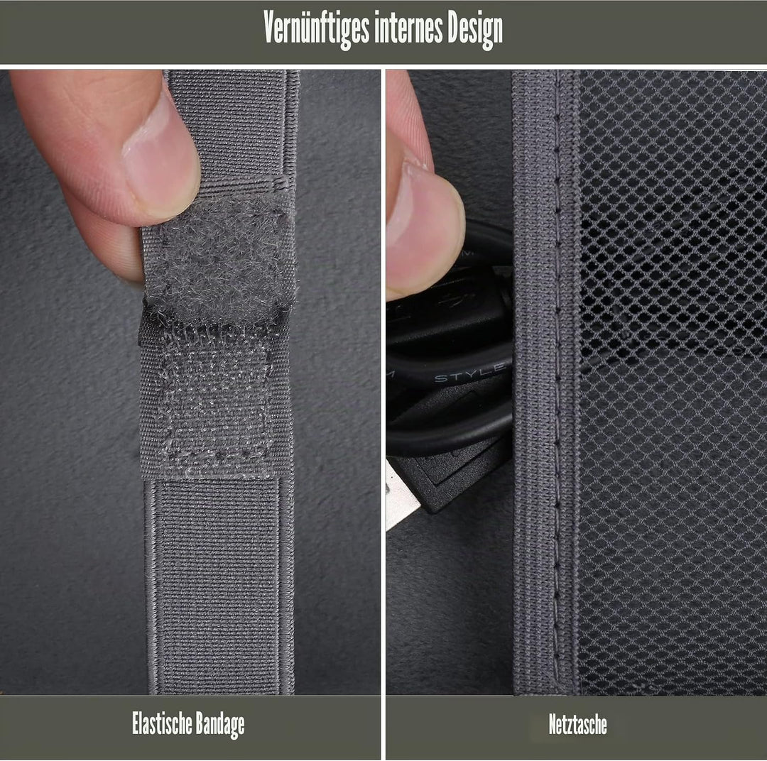 co2CREA Hart Reise Schutz Hülle Etui Tasche für VTech Kidizoom Duo/Duo DX/Duo Deluxe/Twist/Pix/Pix P