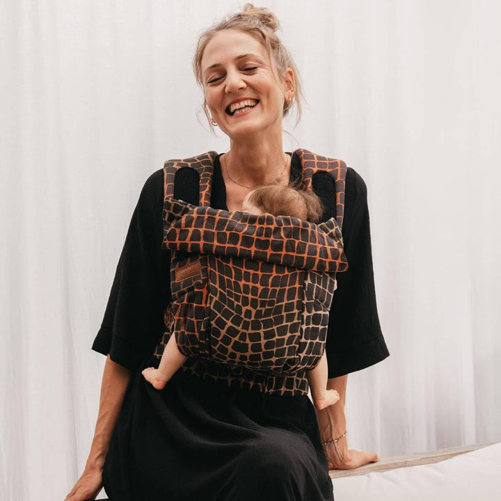 Hoppediz Babytrage Bondolino b.pure Design Darwin black B.Pure Darwin black, B.Pure Darwin black