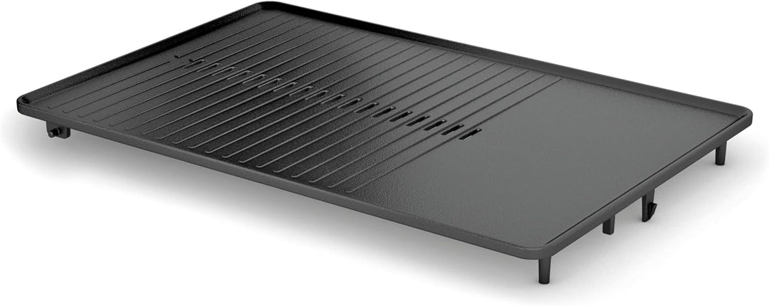 WMF Lono Tischgrill flach & gerippt, Elekrogrill mit variabler Temperatureinstellung, 2300 W, edelst