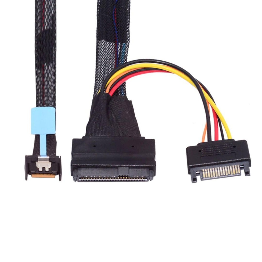 chenyang U.2 SFF-8639 Stecker auf PCI-E 5.0 MCIO 4i 38Pin Stecker SFF-TA-1016 Mini Cool Edge IO PCI-