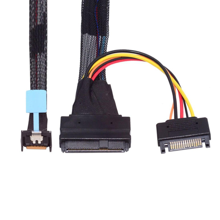 chenyang U.2 SFF-8639 Stecker auf PCI-E 5.0 MCIO 4i 38Pin Stecker SFF-TA-1016 Mini Cool Edge IO PCI-