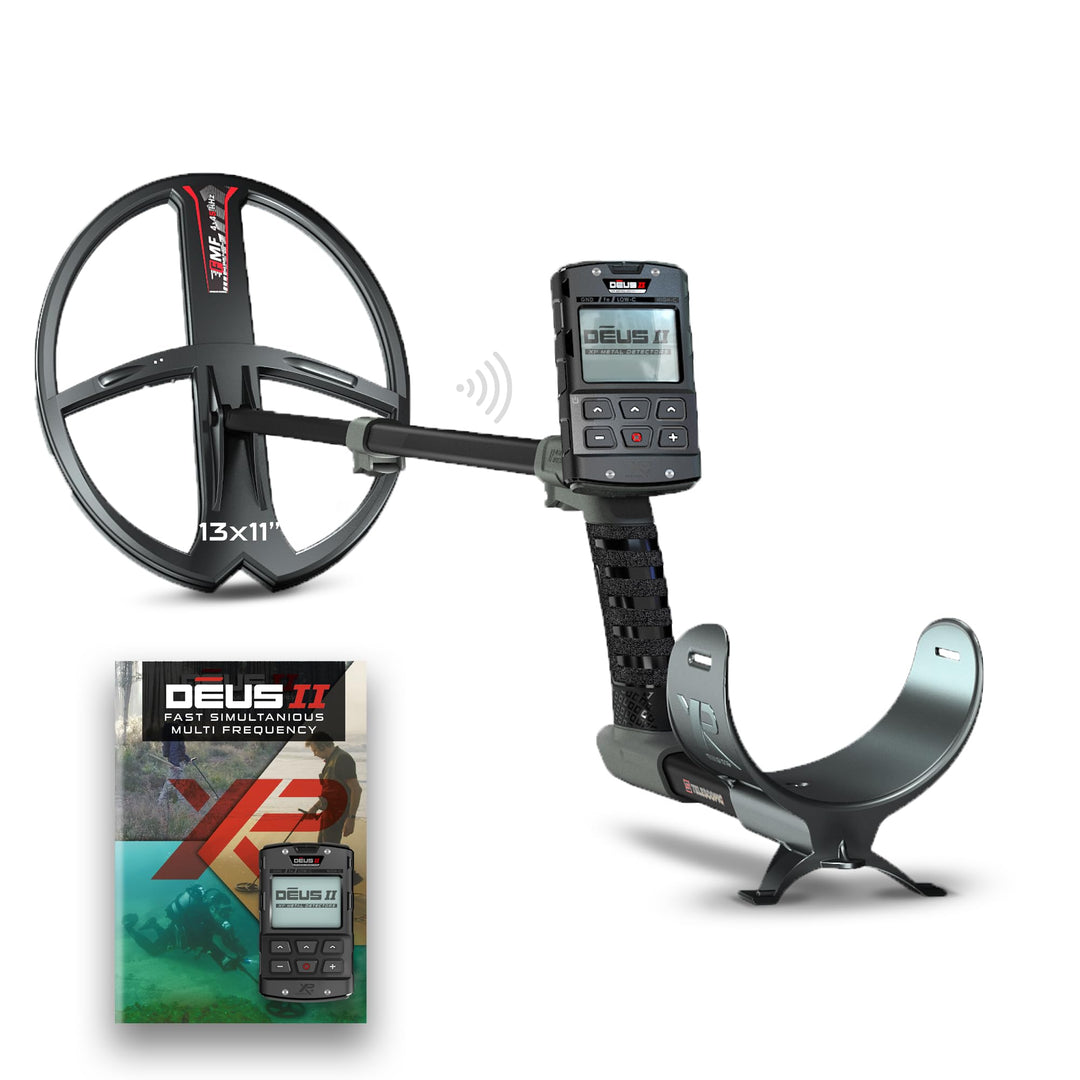 XP Metal Detectors Deus II - Wasserdicht und Mehrfrequenz, ideal für Schatz- und Reliquiensuche - mi