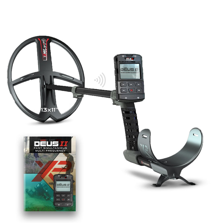 XP Metal Detectors Deus II - Wasserdicht und Mehrfrequenz, ideal für Schatz- und Reliquiensuche - mi