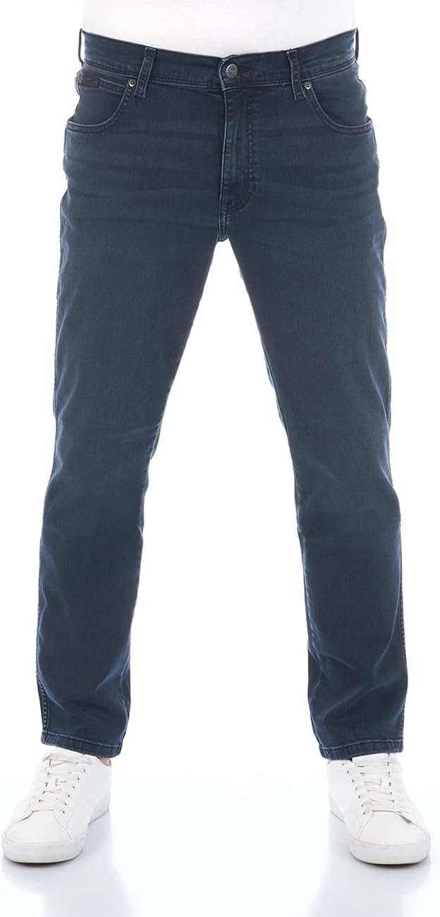 Wrangler Herren Texas Slim Jeans 30W / 32L Bruised River, 30W / 32L Bruised River