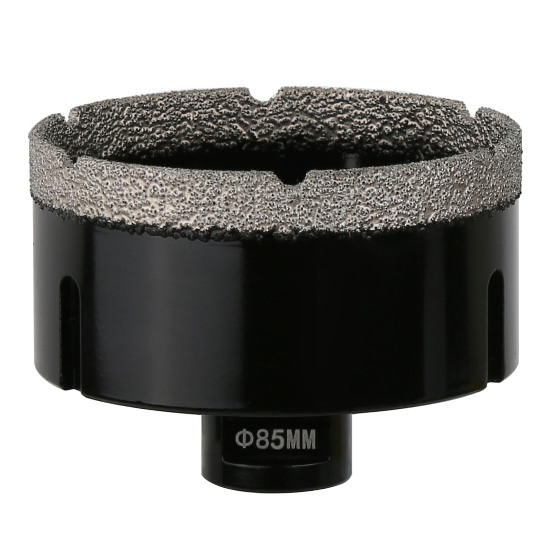 85mm Trocken Diamant Kernbohrer, M14 Gewindeanschluss Vakuumgelötete Lochsäge für Mauerwerk, Diamant