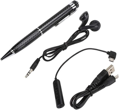 Digital Voice Recorder Pen,Diktiergerät,10 Stunden Aufnahmekapazität,Mit einem Schlüssel aufnehmen u