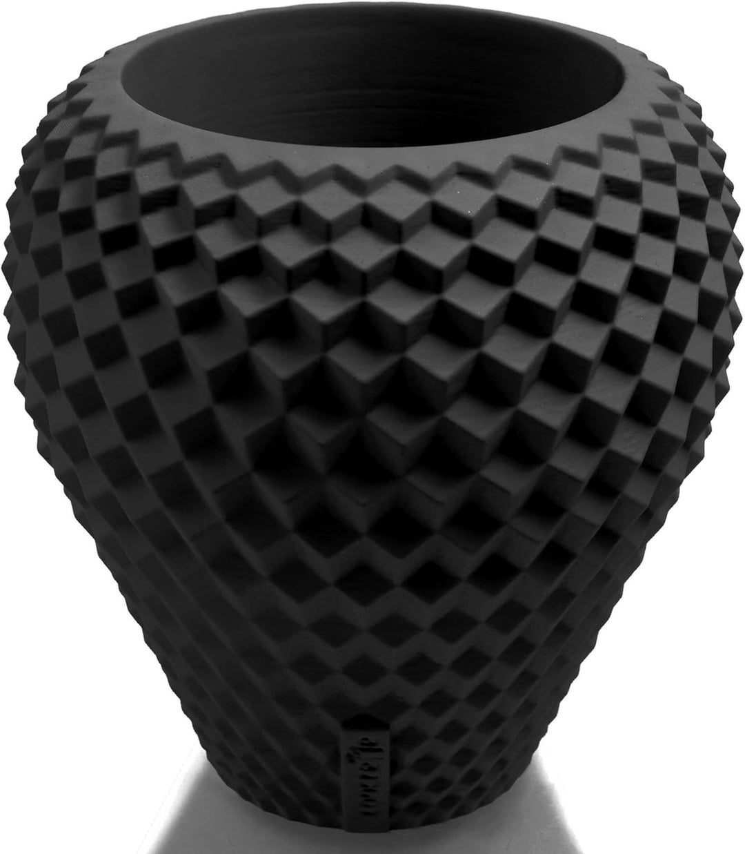 CONCRETTE Blumentopf Blumenkübel Zement-Pflanzkübel Übertopf aus Beton Cone Ø 10 cm | 17 Farben 16x1