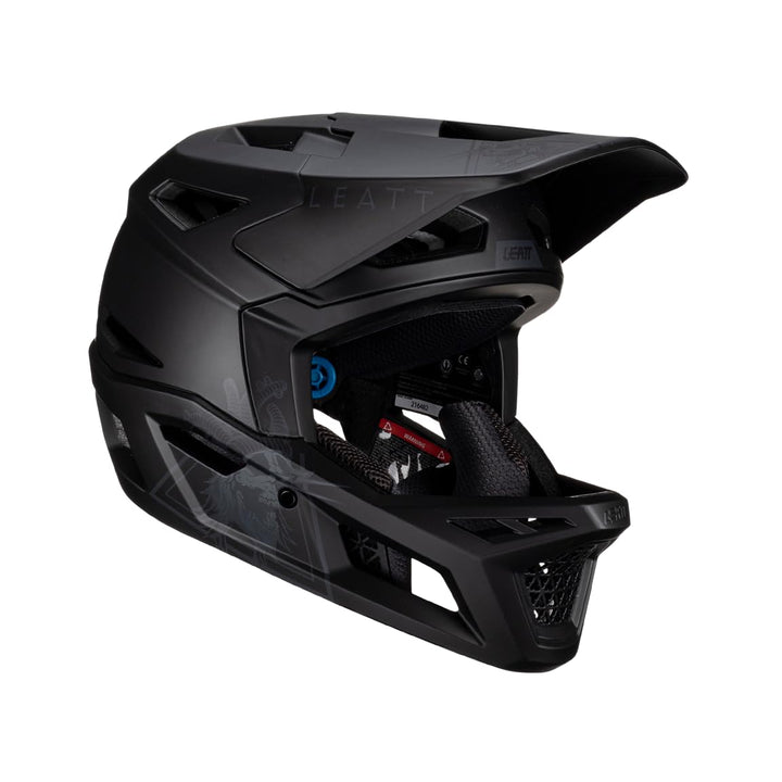 Leatt Helmet MTB Gravity 4.0 V23 Stealth #S 55-56cm