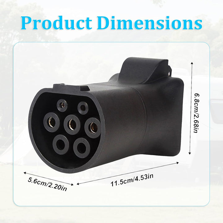 V2L Adapter für MG, Typ 2 auf Schuko 3.5KW 16A 220V Entladeadapter für MG4 MG5 MG ZS Marvel R, Fahrz