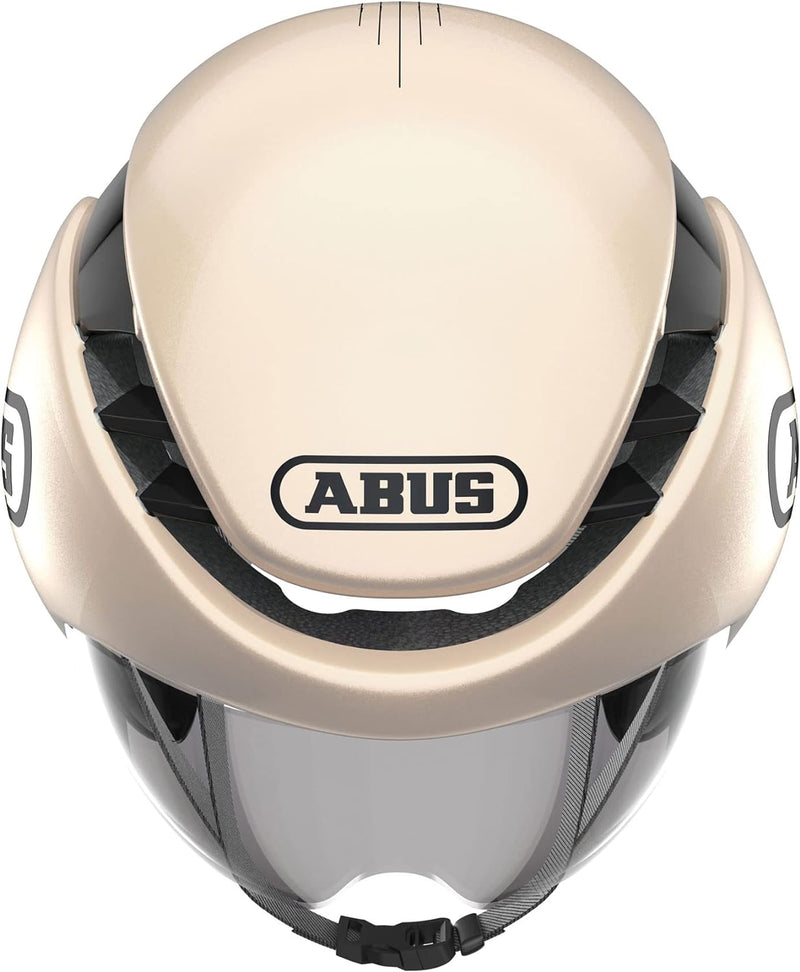 ABUS Zeitfahrhelm GameChanger TT - Aerodynamischer Fahrradhelm mit optimalen Ventilationseigenschaft