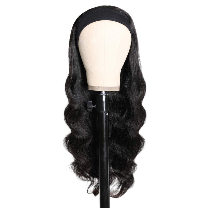 Dan&amp;Dre Curly Wave Stirnband Perücke, für Frauen Modische verstellbare Stirnband Schal Perücke Hocht