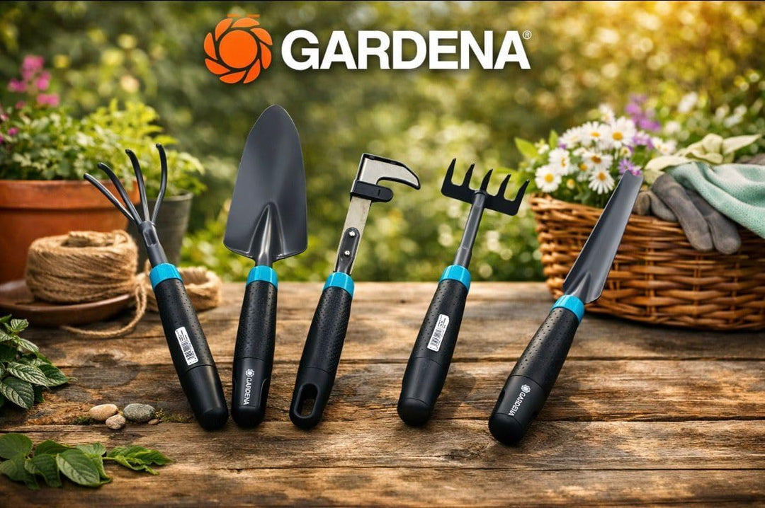 Ecoline Comfort Kleingeräte-Set 5-teilig | Nachhaltige Garten-Handgeräte | Komplettset