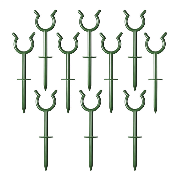 Schlauchführung – 19 x 3,8 cm Schlauchspiess für Rasen und Garten, robuster Pflanzenschutz, Bewässer