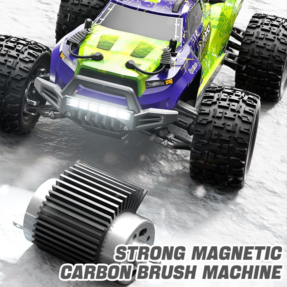 X-Verse 1:18 Ferngesteuertes Auto, 40KM/H Kohlebürste Motor RC Hohe Geschwindigkeit Offroad Drift Re