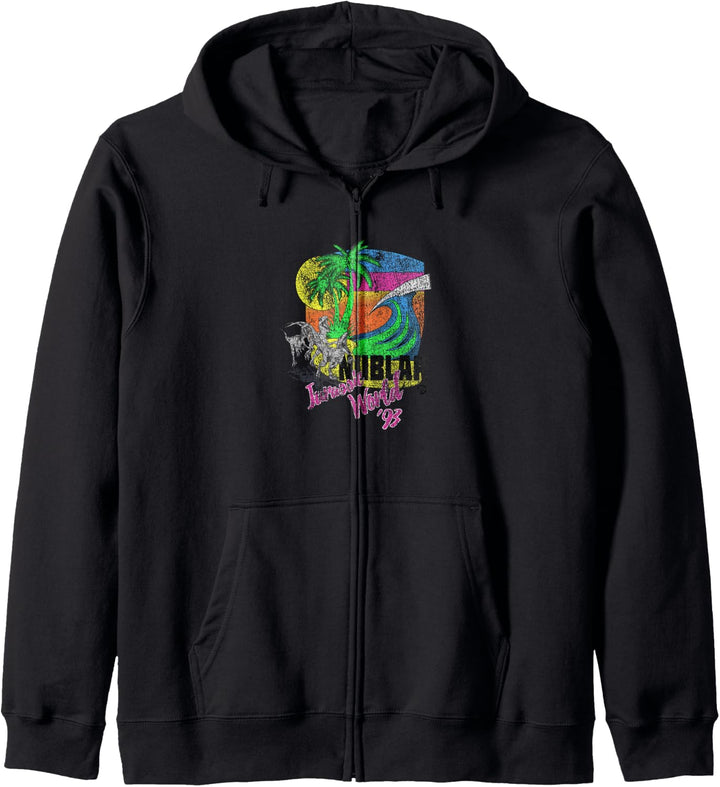 Jurassic World Velociraptor Dayglow Beach Kapuzenjacke