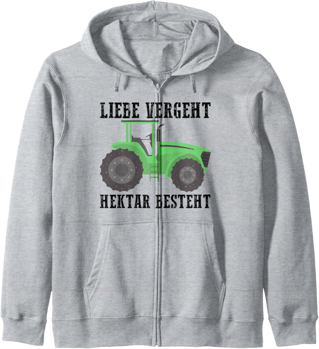 Liebe vergeht Hektar besteht Kapuzenjacke