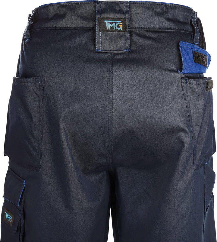 TMG Arbeitsshorts Herren Finesse - leichte Cargo Bundhose kurz aus robustem Baumwoll-Polyester-Mix m