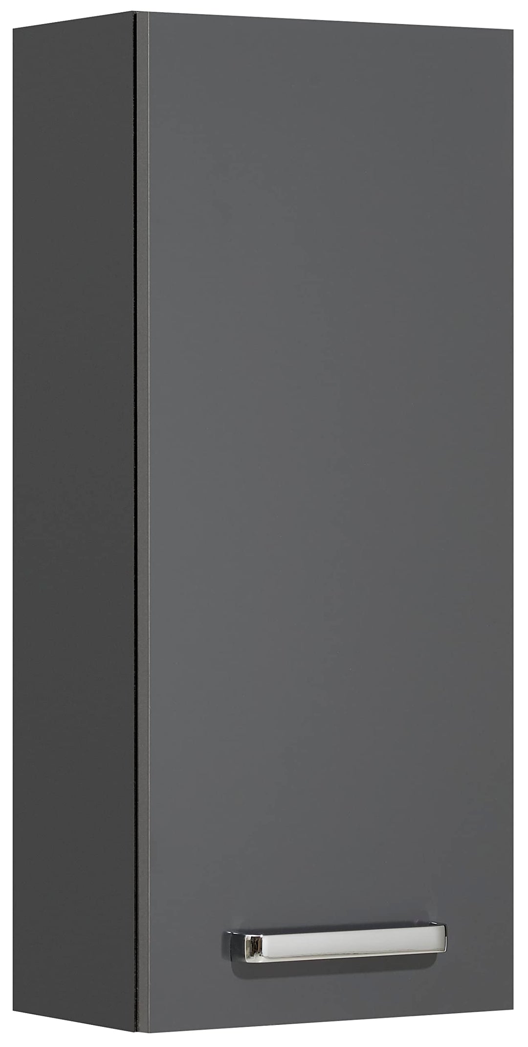 Pelipal Badezimmer Hängeschrank Quickset 311 in Anthrazit Glanz, 30 cm breit | Bad Wandschrank mit 1
