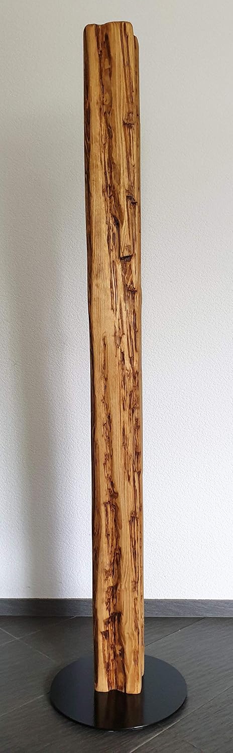 Wood & Wishes – Rustikaler Weinständer, Weinregal, Weinhalter aus massivem Holz; gefertigt in Handar
