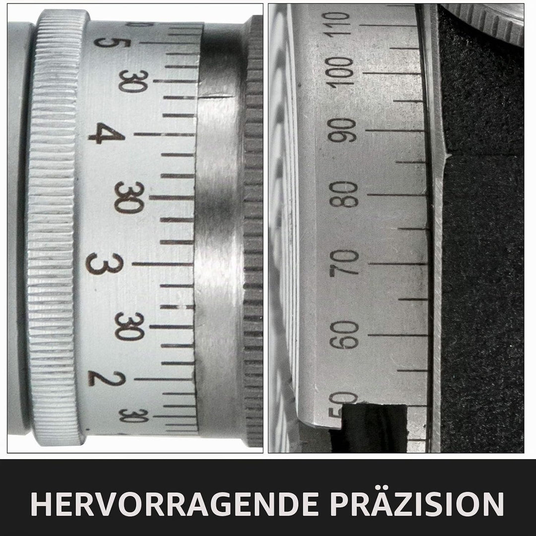 BestEquip Teilapparat Rundtisch 100mm Rundteiltisch Horizontal Vertikal Teilkopf Teilapparat schwenk