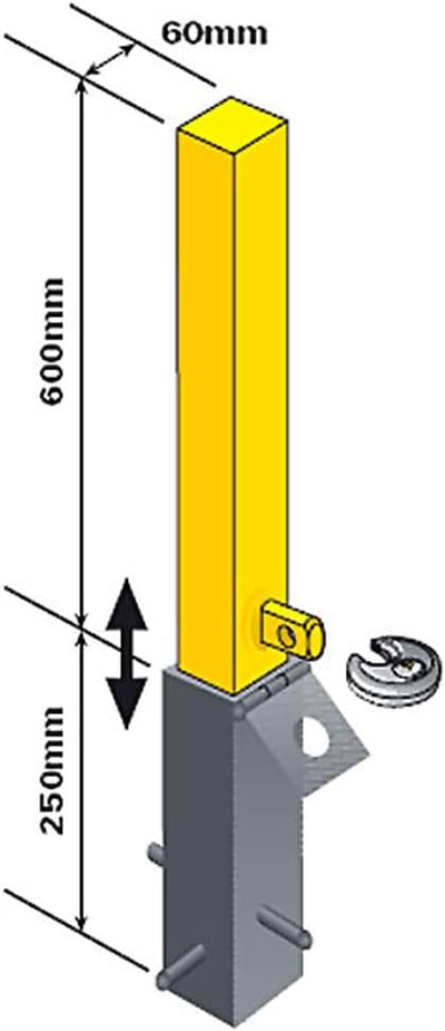 Maypole MP9731 Beweglicher Sicherheitsständer