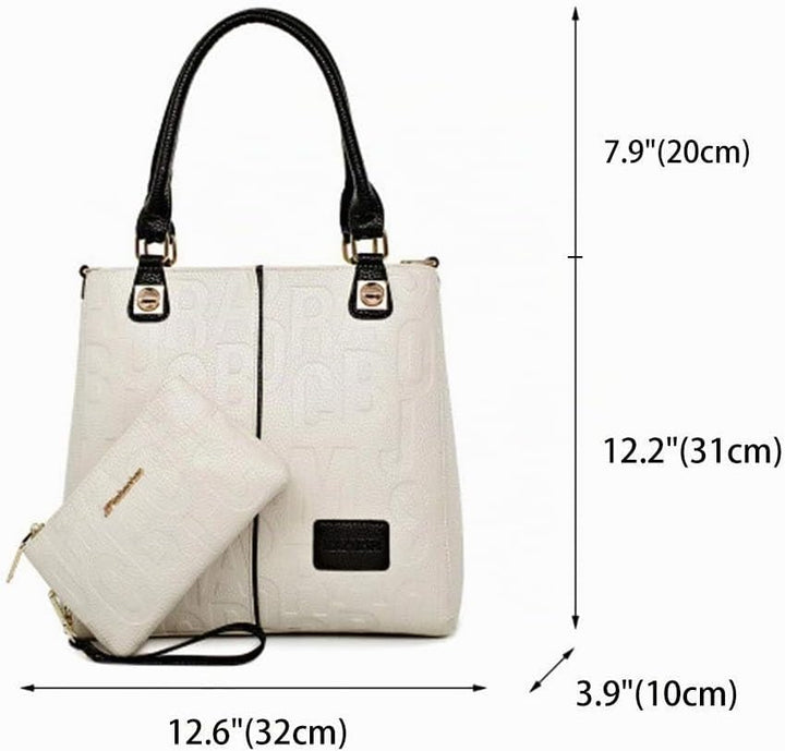 BUKESIYI Damen Tasche Umhängetasche Handtasche Frauen Klein Schultertasche Weekender Lack PU Leder C
