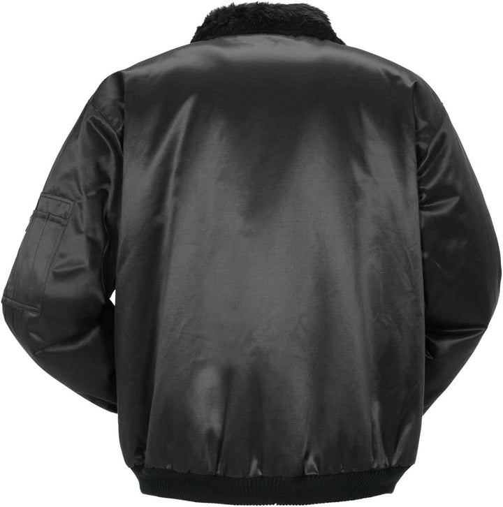 Planam Outdoor Winter Herren Gletscher Pilotenjacke schwarz Modell 0334 Grösse S Schwarz S, Schwarz