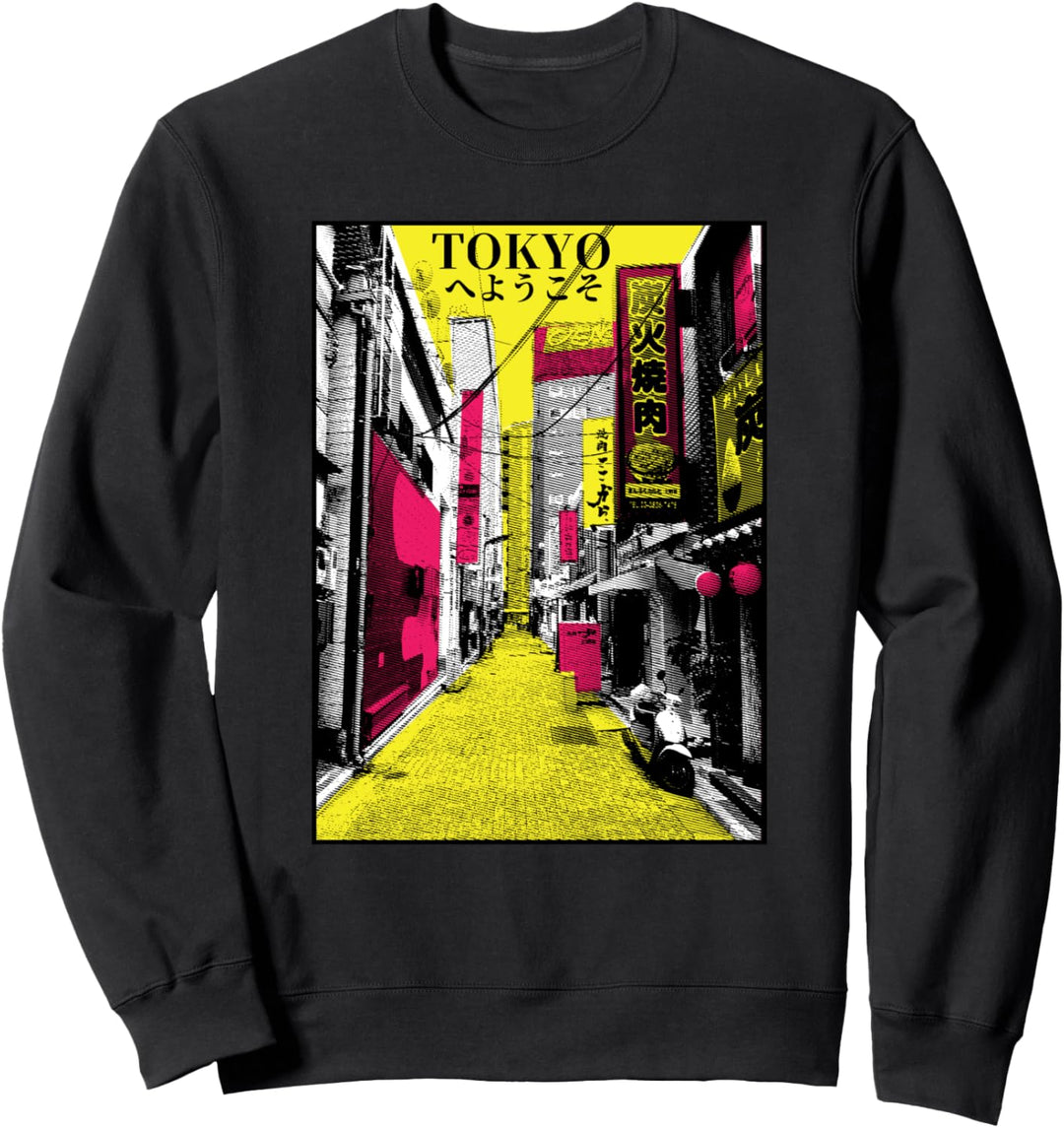 Vaporwave Aesthetic. Japan Style 80er 90er Tokyo Osaka Sweatshirt