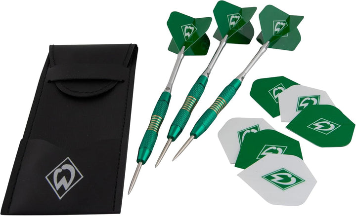 SV Werder Bremen Dart Set Dartpfeile + Dartflights inkl. Etui