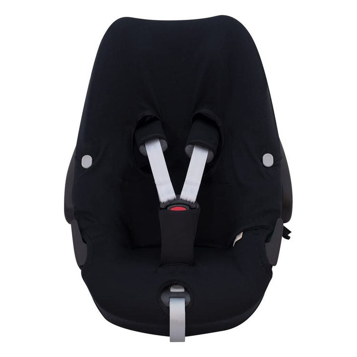 JYOKO Kids Bezug kompatibel mit Maxi Cosi Pebble 360 Y FamilyFix 360, aus Baumwolle (Black Series),