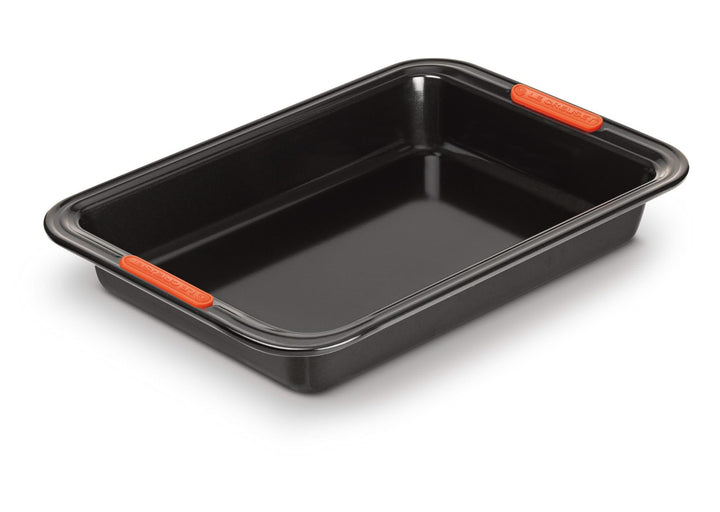 Le Creuset Antihaft Backform, Rechteckig, 33 x 23 cm, Sauerteigbeständig, Aus Karbonstahl gefertigt,