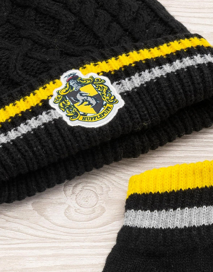 Harry Potter Hut und Handschuhe Set Erwachsene | Herren Damen Gryffindor Ravenclaw ODER Slytherin Hu