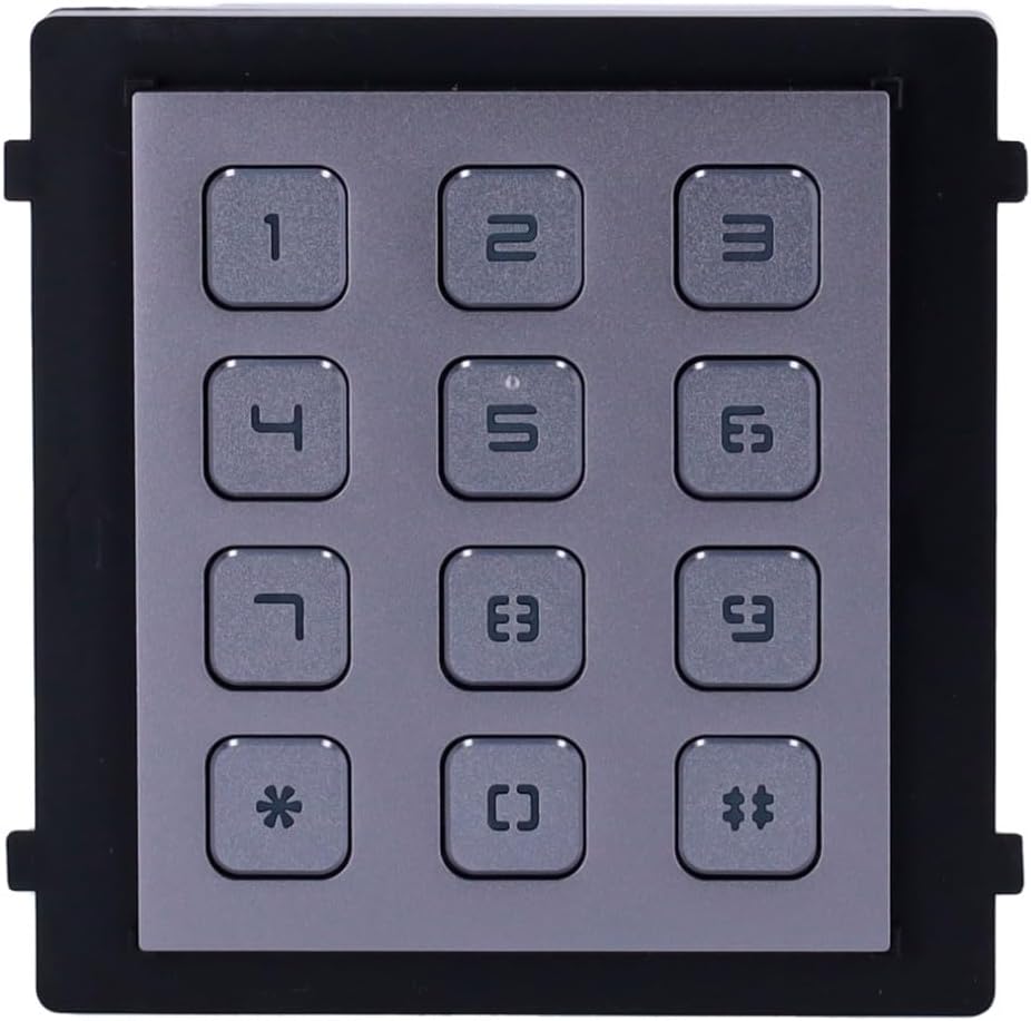 Hikvision Digital Technology DS-KD-KP Gegensprechanlage, Zubehör für Gegensprechanlagen (Tastatur, S