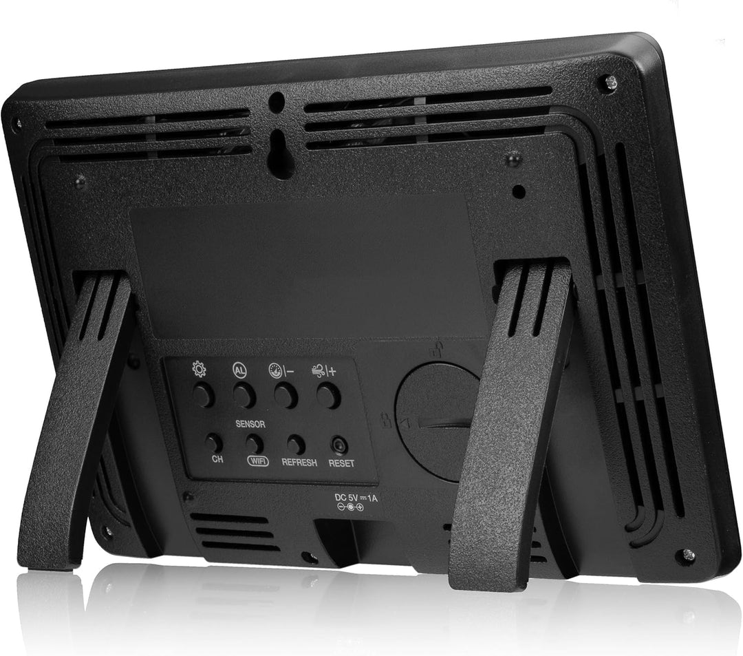 Bresser WLAN 7-in-1 Wetterstation TB: Umfangreiche Daten, Grafik-Prognose, Multi-Sensor, Innenklima-