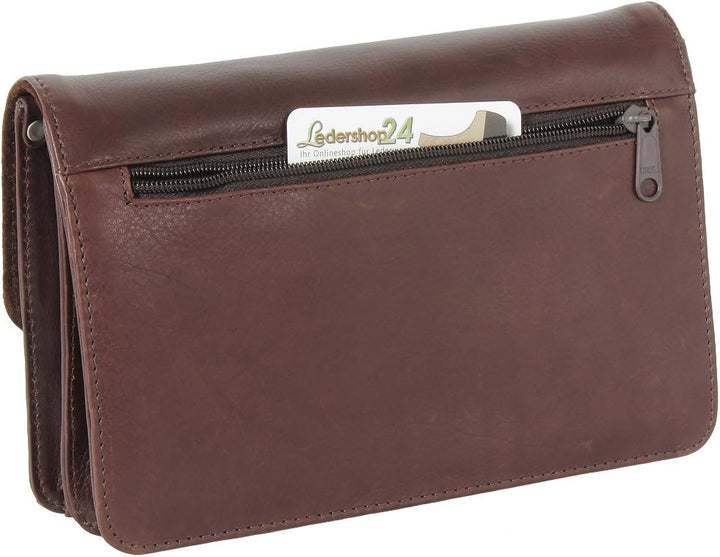Branco Business Herren Handgelenktasche Herrentasche Tasche schwarz | braun | natur Leder - sehr hoc
