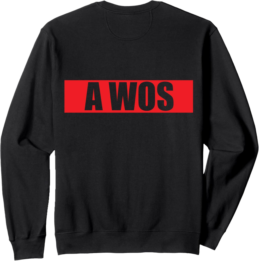 Hinten steht a wos I Lustiges Bayerisches Sweatshirt