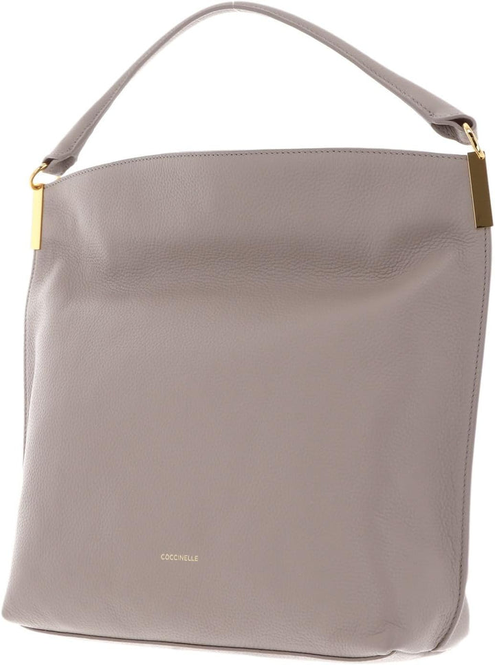 Coccinelle Estelle Schultertasche Leder 38 cm Powder Pink, Powder Pink