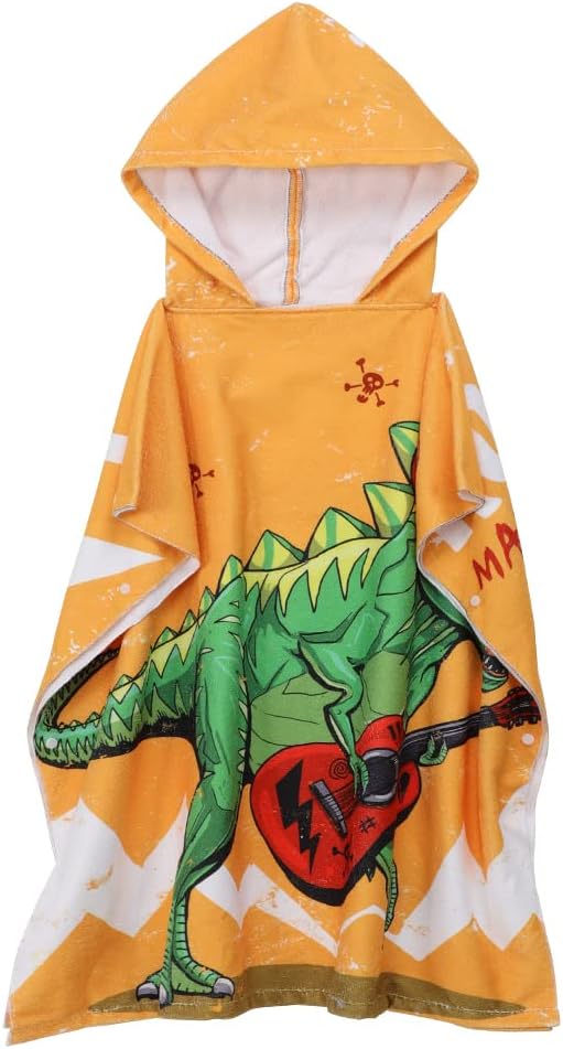 KAKU NANU Badetücher Badehandtuch Kinder, Exquisites Muster Bademantel Badeponcho Badeponcho Kinder