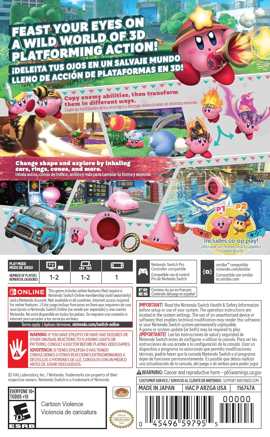 Kirby and the Forgotten Land - US Version