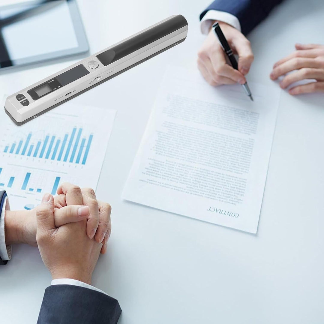 Tragbarer Handscanner, Schnelles Scannen von A4-Dokumenten Im JPEG/PDF-Format mit 900 DPI, Kompatibe