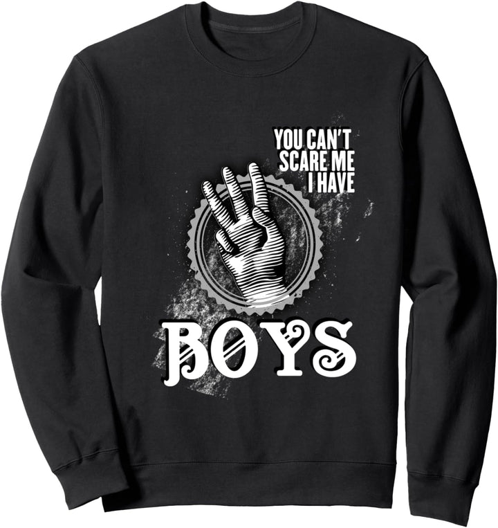Ich habe drei Jungen! Lustiges Eltern Geschenk Sweatshirt