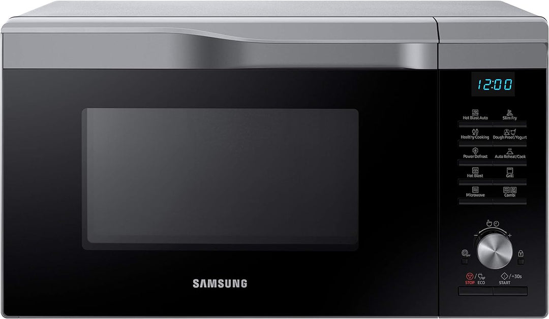 Samsung MC2BM6035CS/EG Kombi-Mikrowelle mit Grill und Heissluft, 900 W, 28 ℓ Garraum (Extra gross),