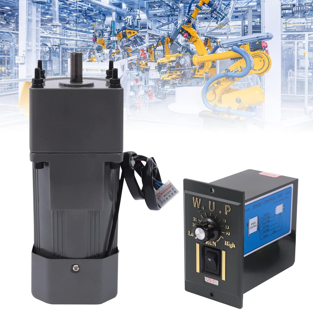 Motor Mit Frequenzumrichter, Drehzahl Stufenlos regelbarer Frequenzumrichtermotor mit Getrieberegler