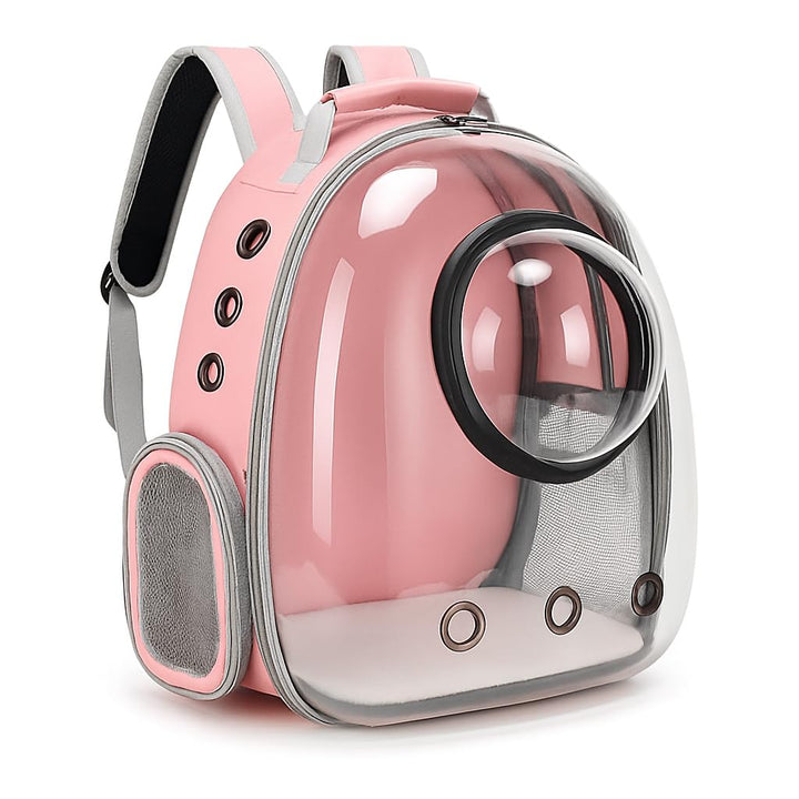 Rucksack mit Kapsel für Haustiere, transparenter Blasenrucksack für Katzen und kleine Hunde, atmungs